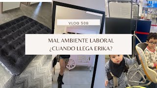 VLOG 508MAL AMBIENTE LABORAL¿CUANDO LLEGA ERIKA [upl. by Malynda556]