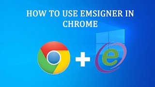 How to use emSigner in chrome [upl. by Sells]