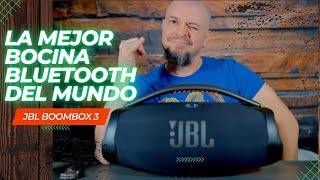 La Mejor Bocina Bluetooth del Mundo JBL boombox 3 review [upl. by Aber]