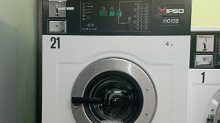 Ipso HC135 Micro20 controlled commercial washer [upl. by Nnairret]