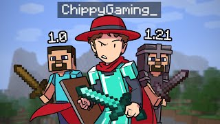 I Played Every Minecraft Update For The First Time [upl. by Estey]