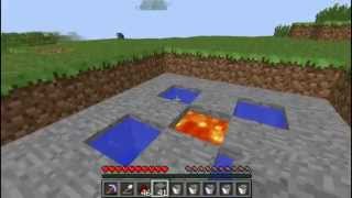 DJampRiggaz Minecraft Automatic Cobblestone Generator Tutorial [upl. by Roobbie]