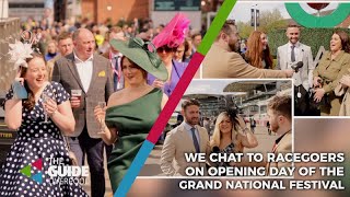 We meet some of the first of the 150000 racegoers set to descend on Aintree   The Guide [upl. by Joub]