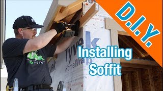 How to Install Soffit and Build Bird Boxes How To Build A Shed ep 14 [upl. by Gnilrac]