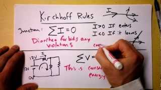 Kirchhoffs Loop and Junction Rules Theory  Doc Physics [upl. by Ebenezer]