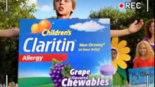 Childrens Claritin Commercial [upl. by Aeynod]