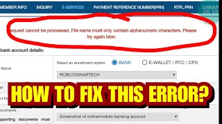 HOW TO FIX ALPHANUMERIC CHARACTER ERRORS IN SSS DISBURSEMENT ACCOUNT ENROLLMENT MODULE [upl. by Westfahl139]