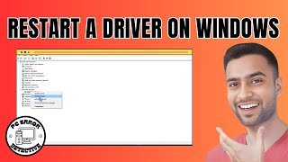 How To Restart A Driver On Windows 10 [upl. by Aliuqet]