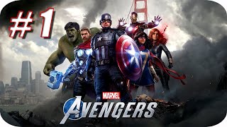 Marvels Avengers Beta PS4 Gameplay Español  Parte 1 quot¡Vengadores reuníosquot [upl. by Htiekel]