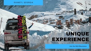 Unique freeride experience into the Wild Svaneti Mountains Georgia [upl. by Borgeson692]