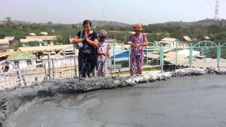 myanmar Mud Volcano [upl. by Towland]