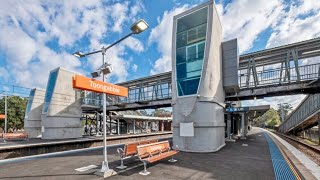 Sydney Trains at Toongabbie station  Short compilation [upl. by Ahsienod]