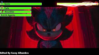 Sonic the Hedgehog 3 2024 Trailer with healthbars [upl. by Buchalter974]