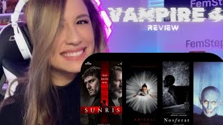 4 Vampire horror Movies 2024  Review August 3 2024 [upl. by Ominorej]