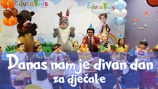 Danas nam je Divan Dan 🎈 Za Djecake 🎈 Rodjendanska pjesmica [upl. by Berri236]