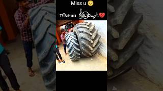 nishu tractor hrpbtochan 26 number tyre💔🥺😔 [upl. by Korrie]