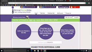 Online Home Jobs is fake site proved [upl. by Aikal167]