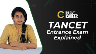 TANCET Entrance Exam Explained  Tamil  PickMyCareer tancet2022 Mtech MBA [upl. by Saree]