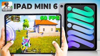 iPad mini 6 BGMI Test with FPS 🔥 [upl. by Oirramed]