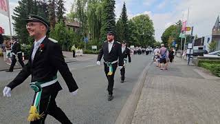 Jägerfest in Neheim 2023 Großer Festumzug [upl. by Terrye769]