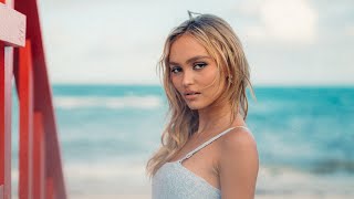 LilyRose Depp at the CHANEL Cruise 202223 Show in Miami — CHANEL Shows [upl. by Meneau382]