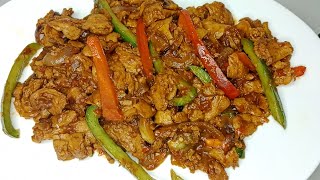 Soya Chunks Sossi Easiest amp Best Recipe Ever [upl. by Yendirb971]