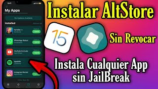 TURORIAL Como Instalar AltStore en iOS Facil y RApido LEGAL [upl. by Munroe928]