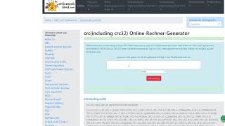 crc 32 calculator [upl. by Earazed767]