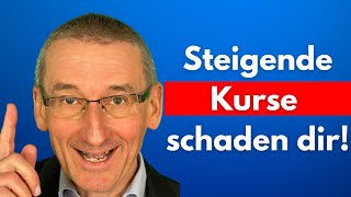 Warum steigende Kurse Rendite mindern [upl. by Aihcats]