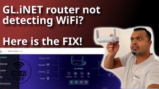 GL iNET router not detecting WiFi Here is the fix [upl. by Ardnaiek]