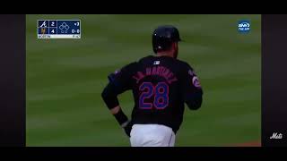 JD Martinez hits a grand slam against the Braves [upl. by Launcelot]