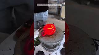 The firing process of the colorchanging Feng Ming teapot [upl. by Mcallister]