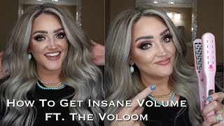 How To Get INSANE Volume FT The Voloom Petite Iron [upl. by Laurianne107]