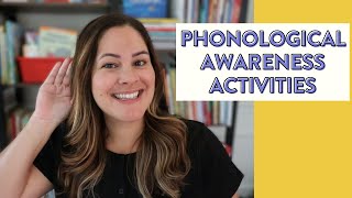 5 Phonological Awareness Activities I Love for Kindergarten First and Second Grade [upl. by Archie]