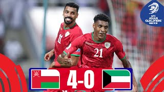 Oman ends losing streak  Oman  Kuwait  Highlights  AsianQualifiers  Road To 26 [upl. by Reviere]