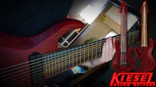 KIESEL ARIES 9 STRING  ISOLATED TONE WITH FULL MIX COMPARISON [upl. by Coben]