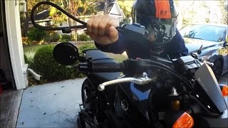 Twitchy Throttle Fix FZ09 MT09 KEVxtx 02 Controller [upl. by Tempest536]