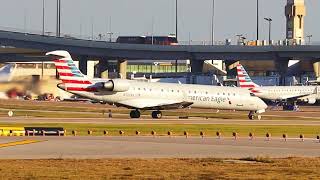 Skywest Airlines Flight 6325 MitsubishiBombardier CRJ701ER N727SK Taking off to Roswell Air Center [upl. by Rosaline317]