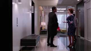 MAD MEN SEASON 5 Clip  quotTheres An Airplane Here To See Youquot [upl. by Anyela]