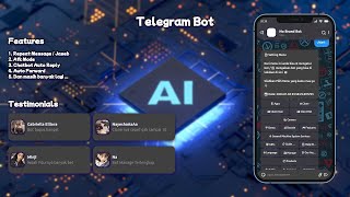 Telegram Bot Banyak Fitur Bisa Manage Jualan Menfess Rate Donate Dll Lengkap Banget  Azkadev [upl. by Hirasuna492]