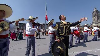 Desfile de la Revolución Mexicana Interpretación de corridos populares de la época [upl. by Sices328]