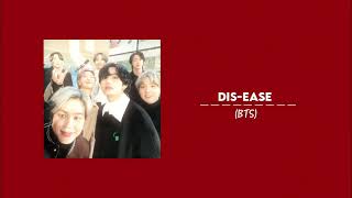 DisEase BTS kpop bts speedup [upl. by Goldshlag946]