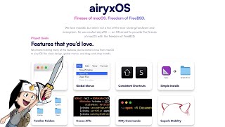 airyxOS Um clone do macOS [upl. by Peace]