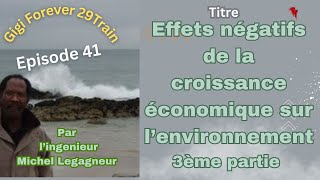 E41Effets négatifs de la croissance économique sur l’environnement [upl. by Norac]