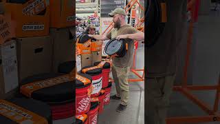 This is BRILLIANT Jeff always brings a good time wherever he goes🤣 homedepot homedepotbucketseat [upl. by Olympias827]