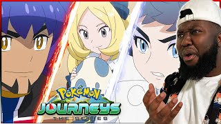 Leon Vs Diantha Masters 8 Semifinals  Pokemon Journeys Episode 122 REACTION [upl. by Angi]