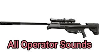 Valorant Operator Sound Effects Updated [upl. by Ranilopa]