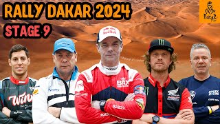 Stage 9 Dakar Rally 2024  Results of all Сlassifications [upl. by Deborath]