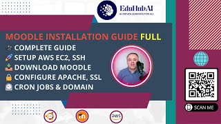 Complete Moodle Install Guide Setup EC2 on AWS SSH Download amp Install Apache SSL Cron Domain [upl. by Anirtik323]