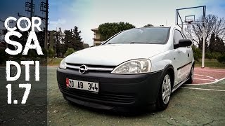 Opel Corsa 17 DTI İnceleme  Dumanlı  KRANK [upl. by Ahser]